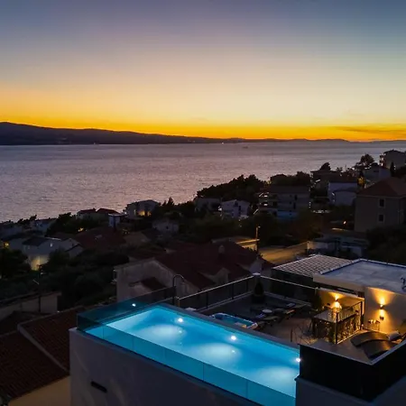 New Seaview Gabriel With Private Heated Pool And A Hot-tub 빌라 Stanici